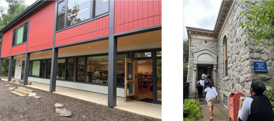 Exterior shots of Miquon School & Germantown Friends