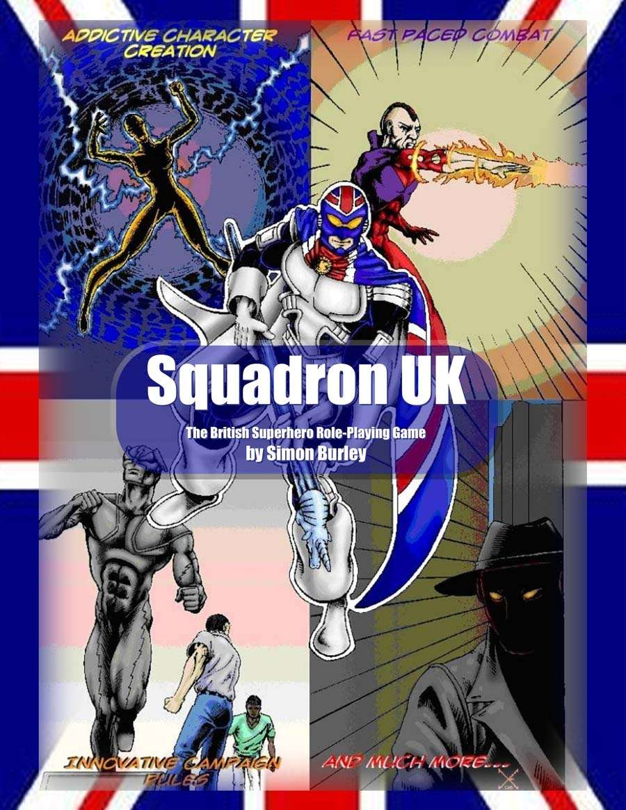Brit supers take on the dastardly and nefarious in Squadron UK