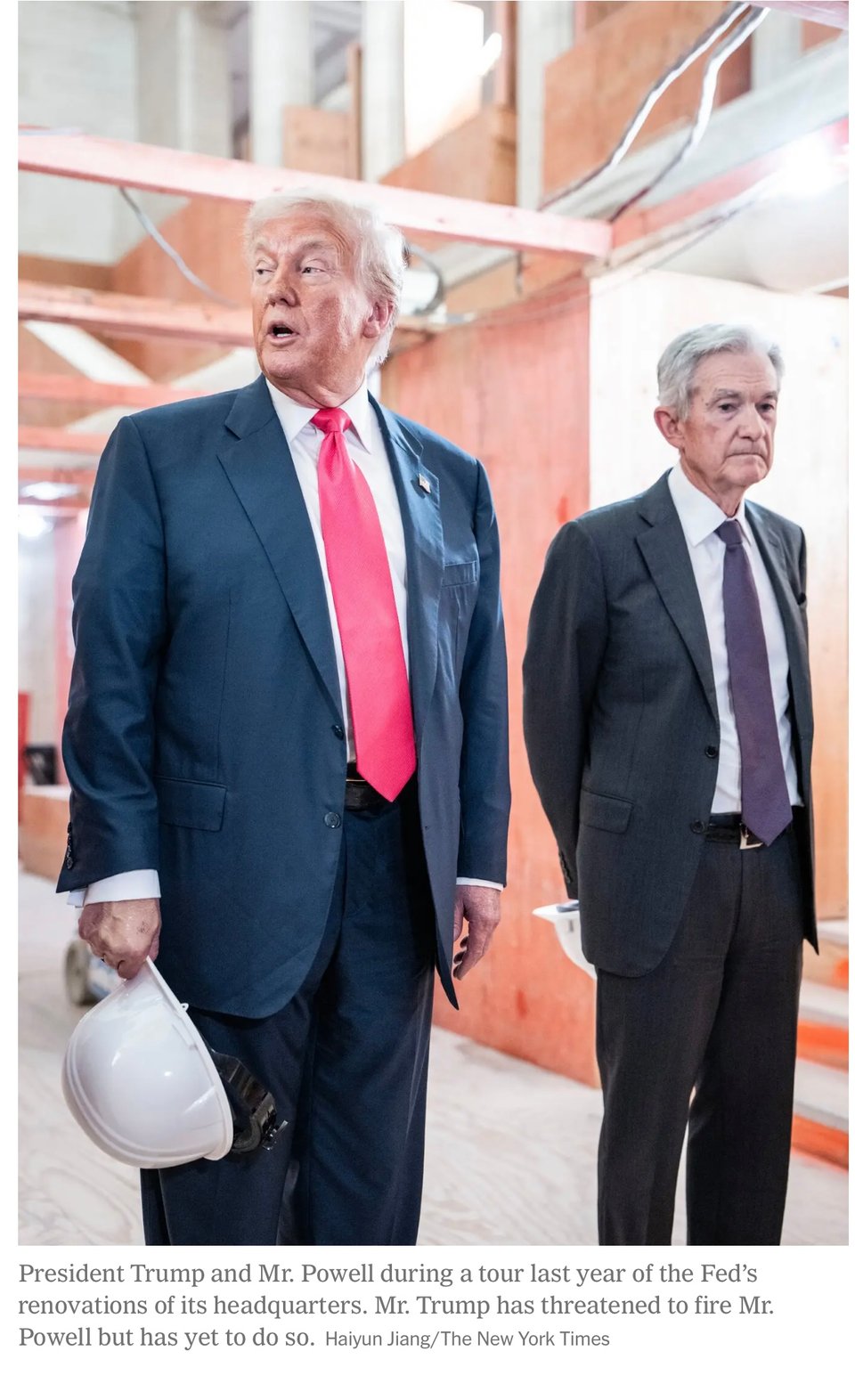 Trump and Powell