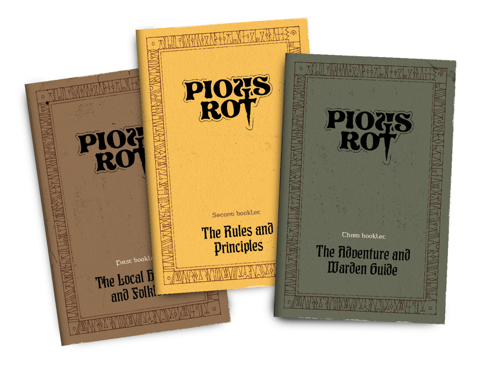 mockup of the 3 zines
