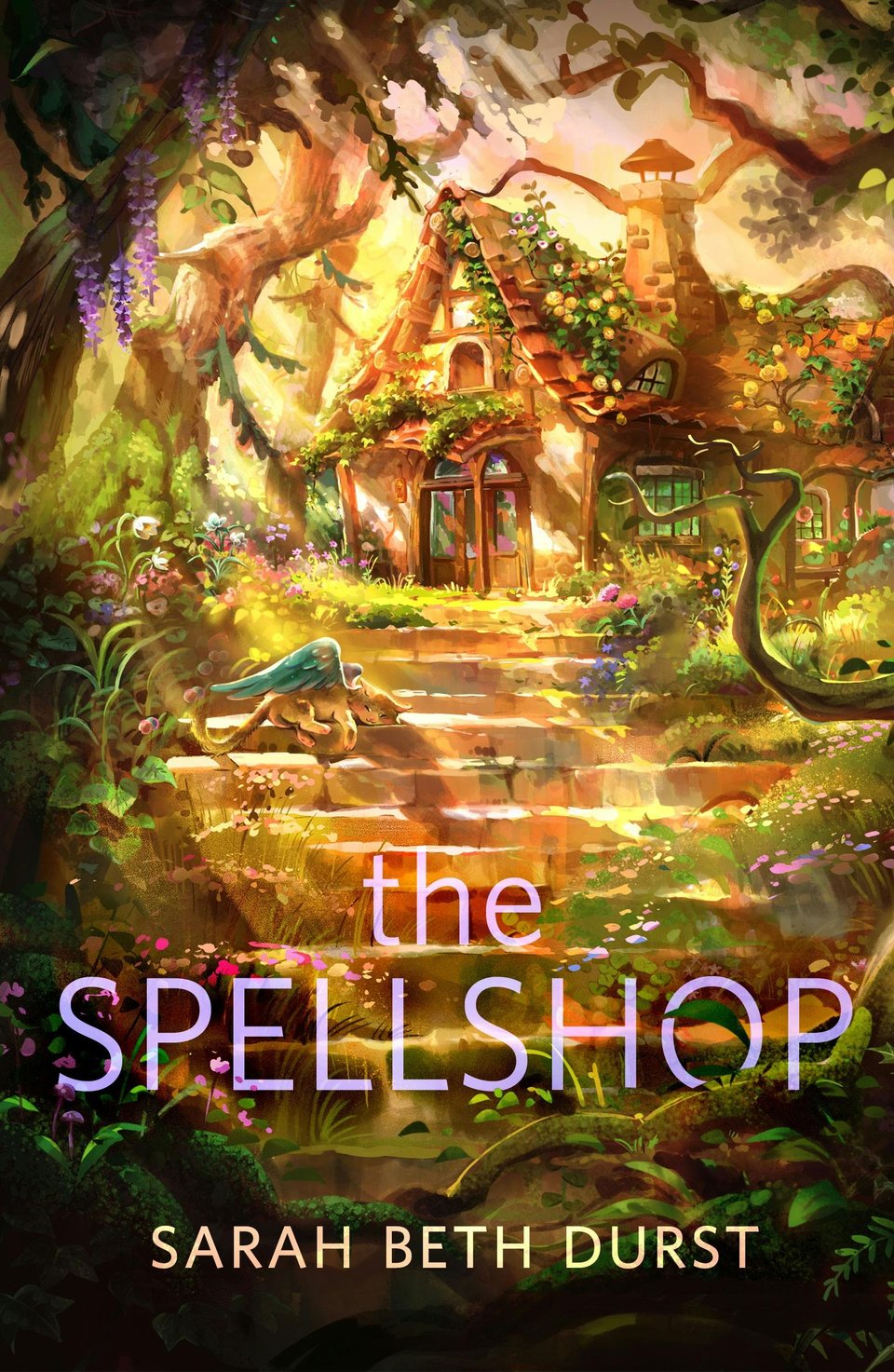 Cover of "The Spellshop" by Sara Beth Durst