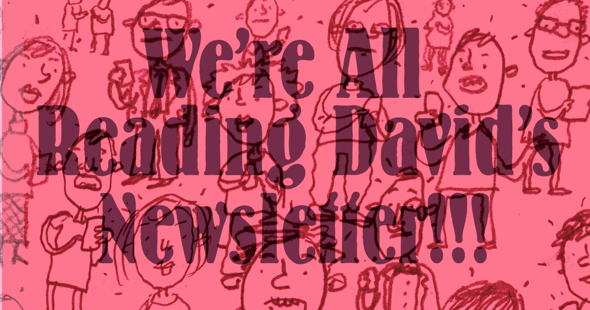 Can this really be...Dave Rhoden's Computer Newsletter??
