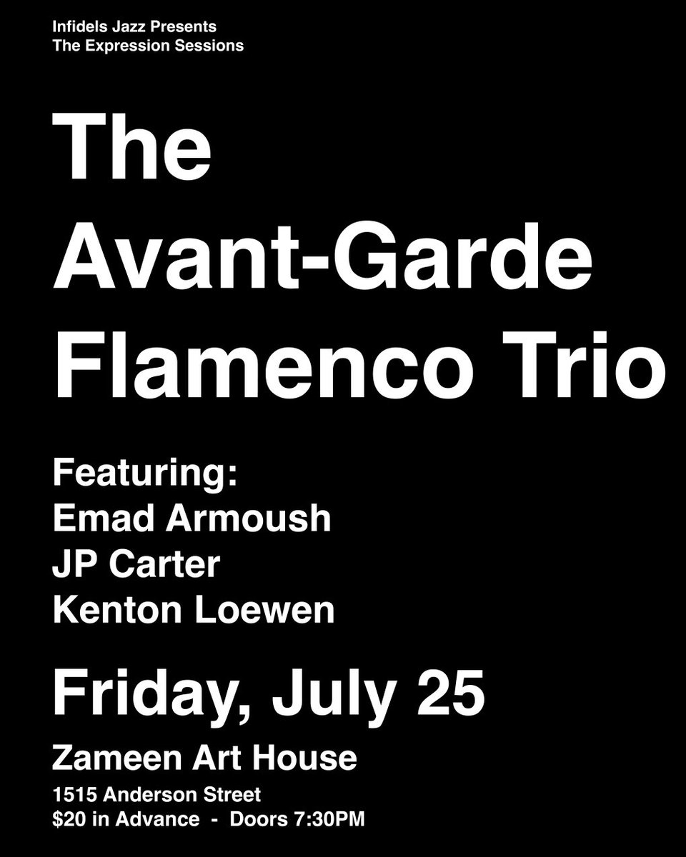 The Avant-Garde Flamenco Trio at Zameen Art House