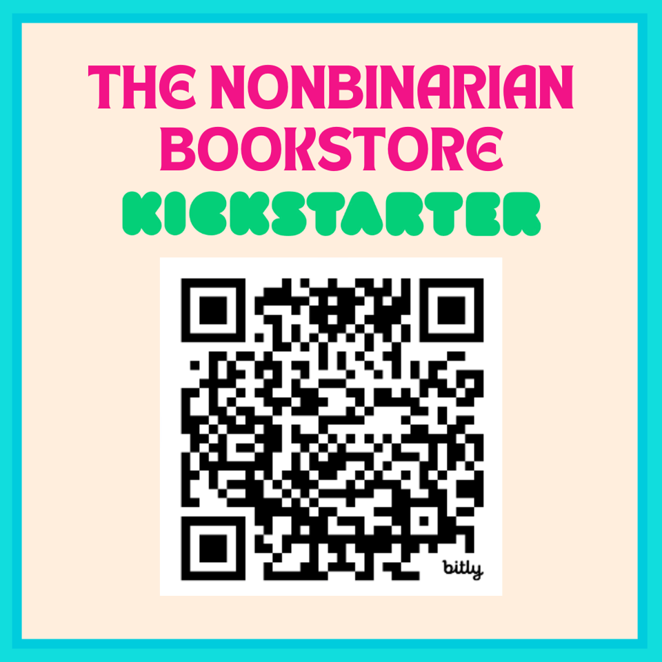 The Nonbinarian Bookstore Kickstarter QR code