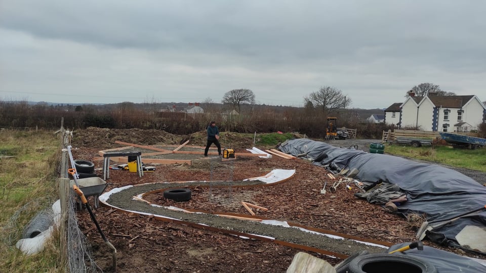 Laying the paths and setting the foundations at Hope Garden