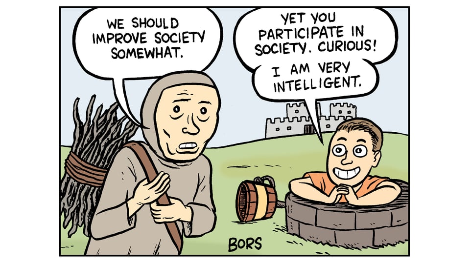 We Should Improve Society with a Book