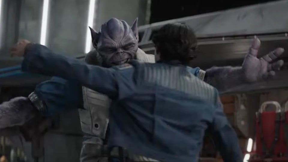zeb and ezra hugging in the Ahsoka season 2 trailer