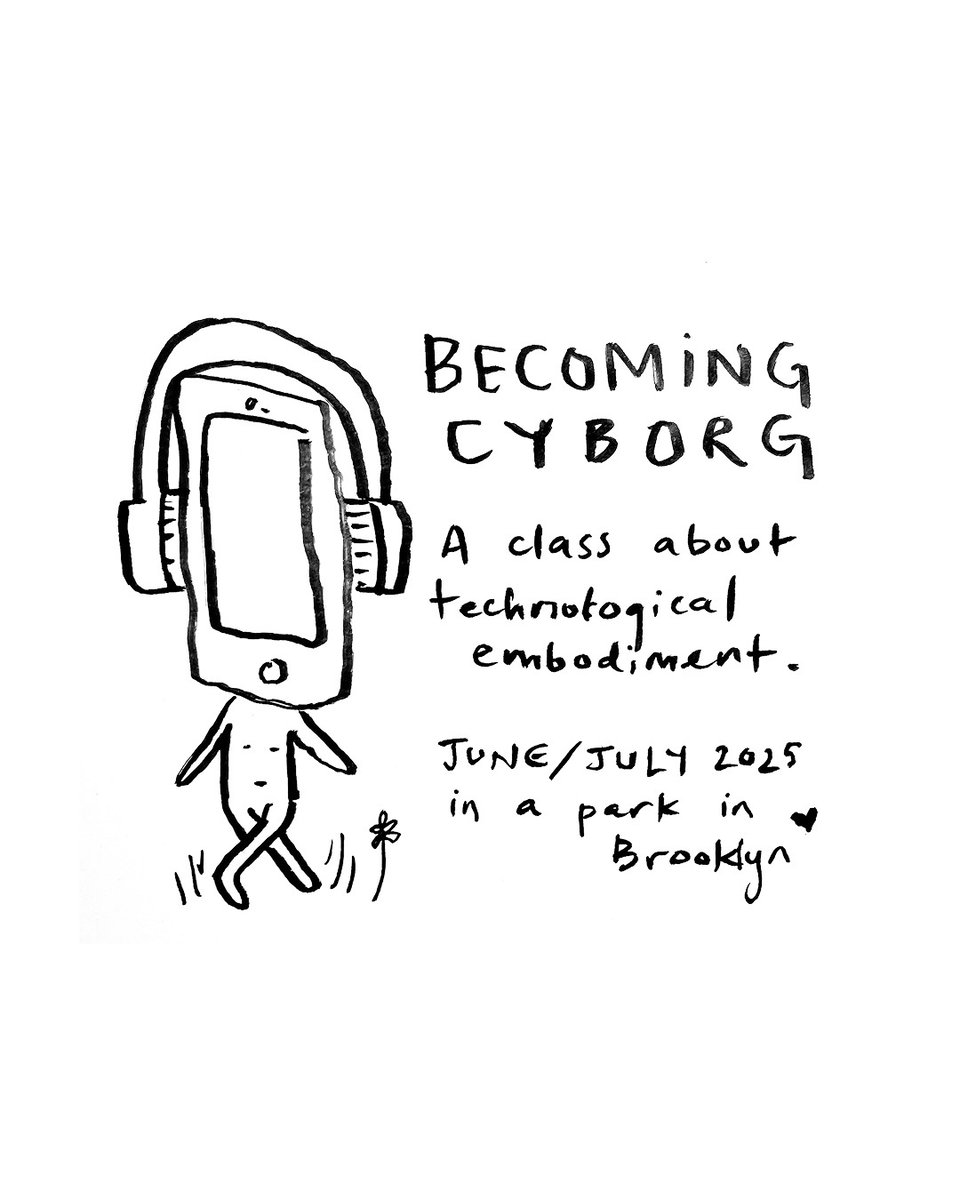 flyer for becoming cyborg class