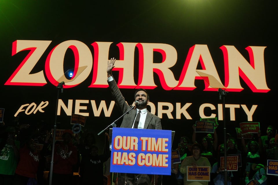 A victory by Zohran Mamdani for Mayor of New York is a loss for Donald Trump.