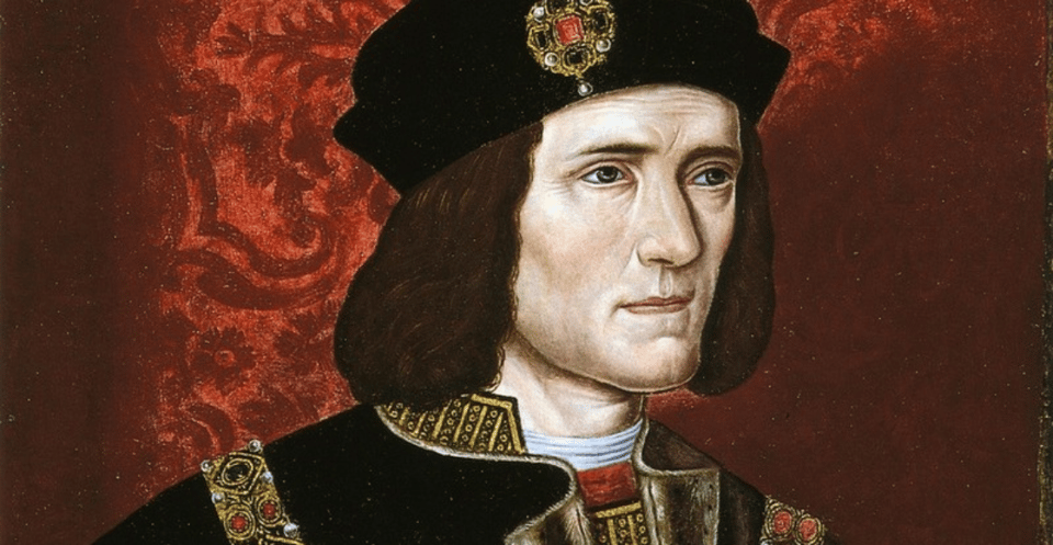 Illustration of Richard III, which features on the current edition of Josephine Tey's THE DAUGHTER OF TIME