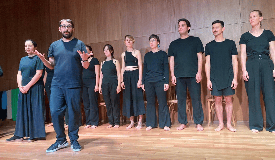 Playback theatre performance