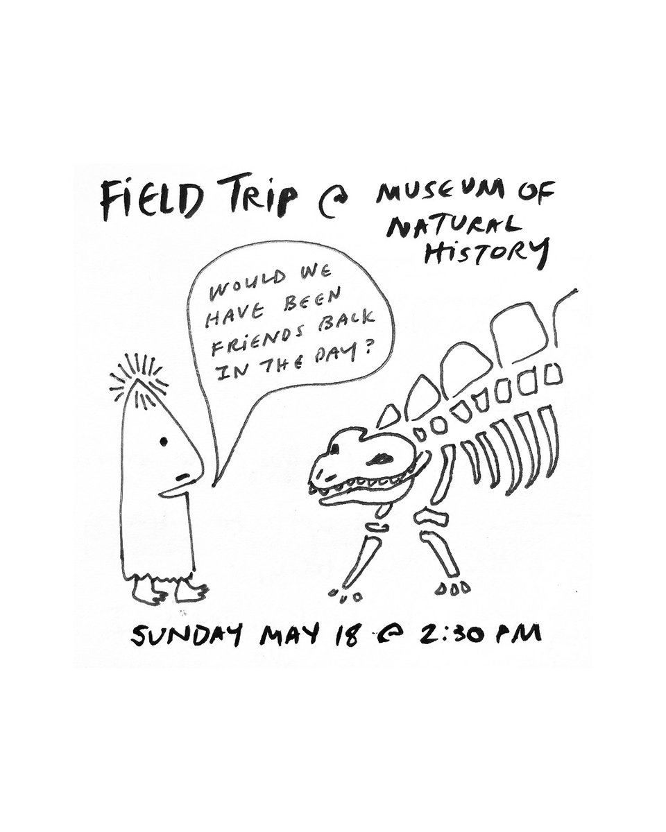 flyer for field trip at natural history museum
