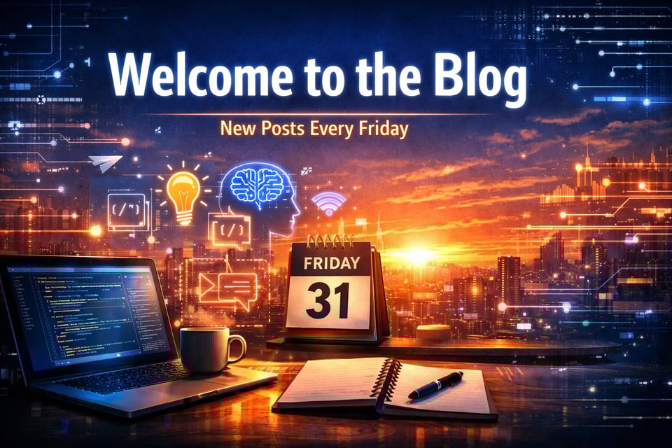 Welcome To The Blog!