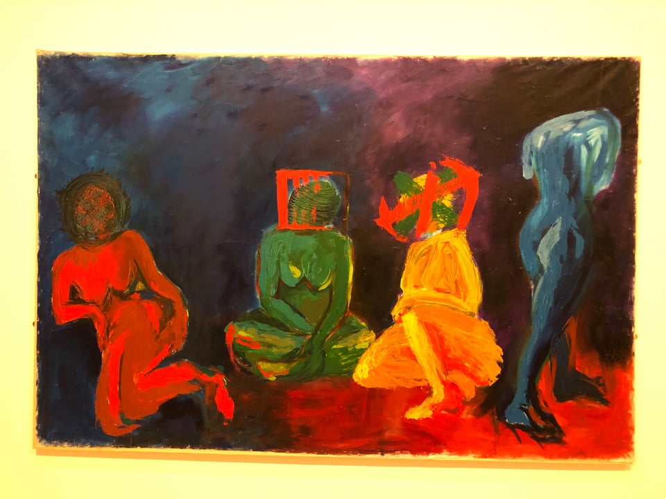 No to Torture (After Delacroix's 'Women of Algiers')