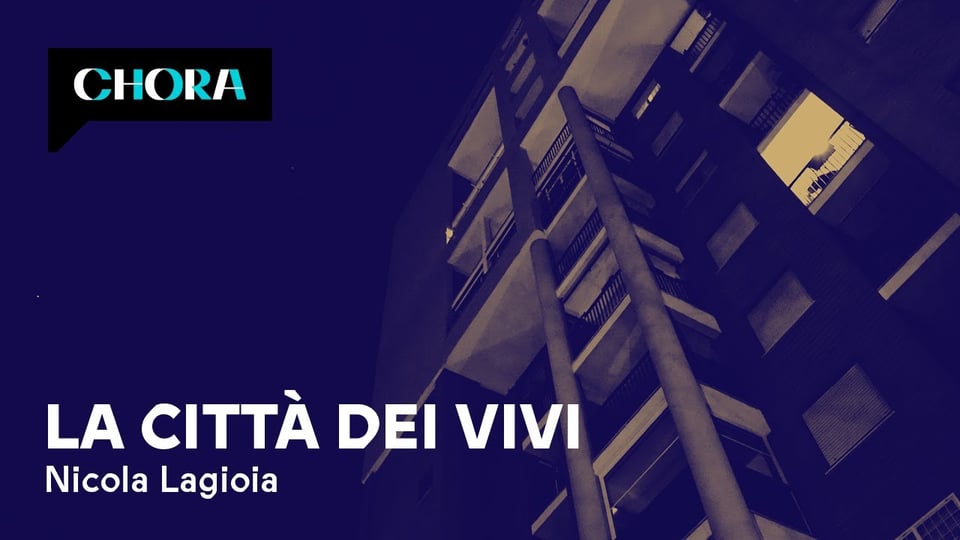 la copertina del podcast la cittá dei vivi