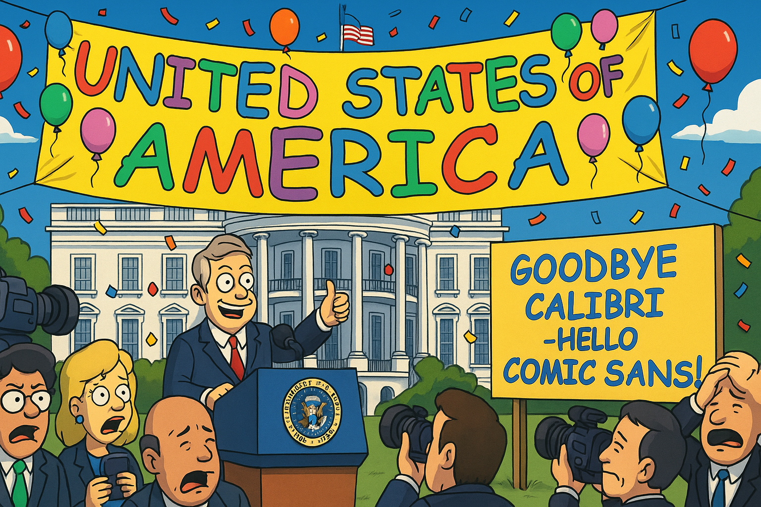 Comic Sans MS is coming for Trumpists [Undisruptable Technology - Ausgabe #297]