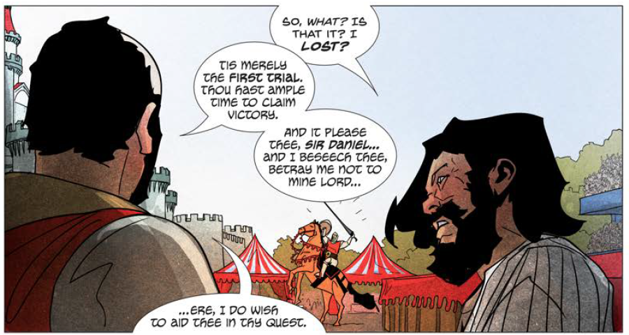 galehaut and danny from medieval