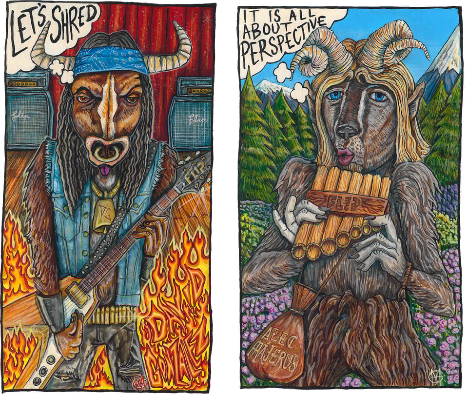 Paintings by Matt Green