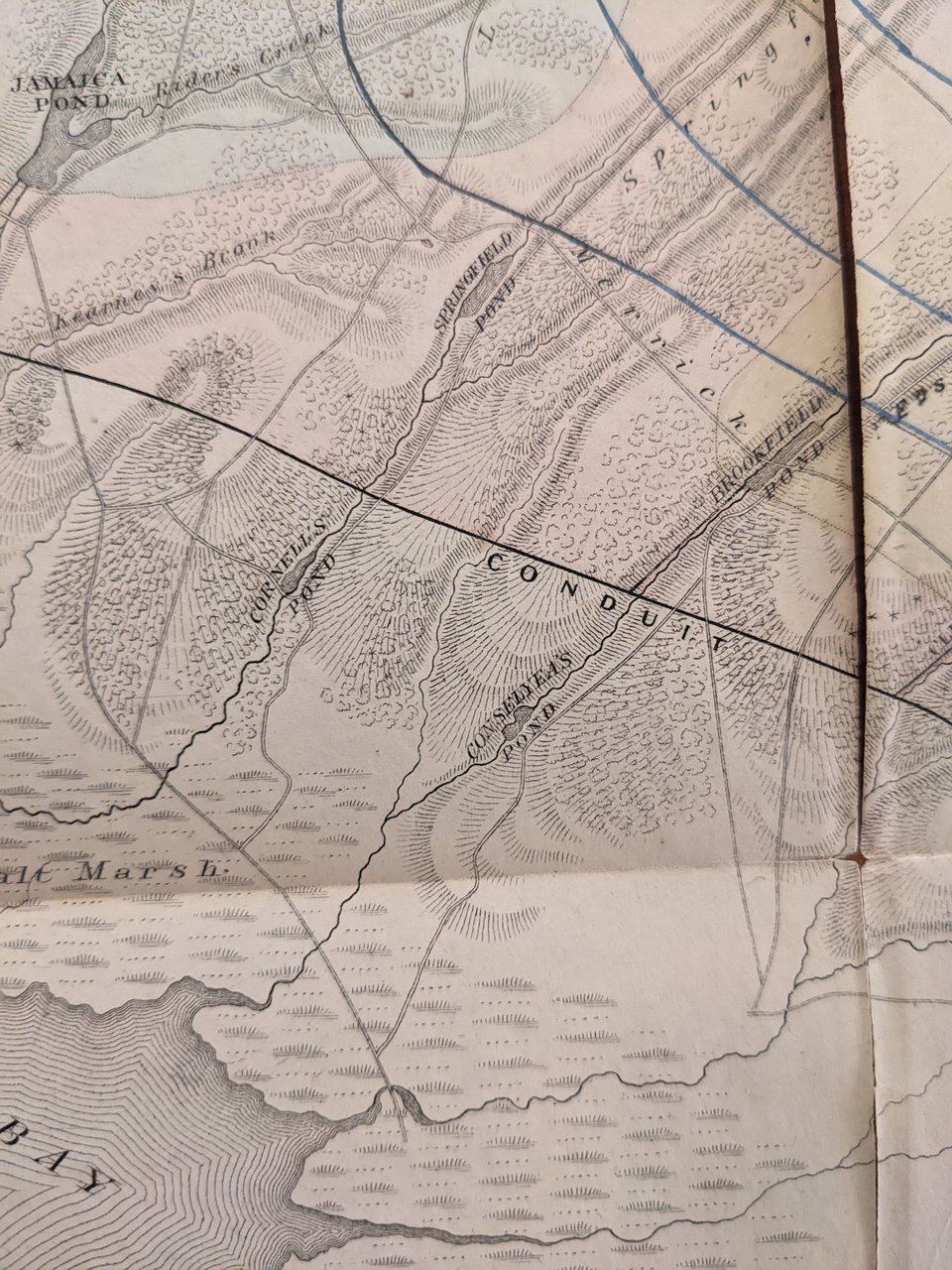 Conselyea's Pond in what is now Rosedale (presumably then Foster's Meadow), Queens, ca. 1860s