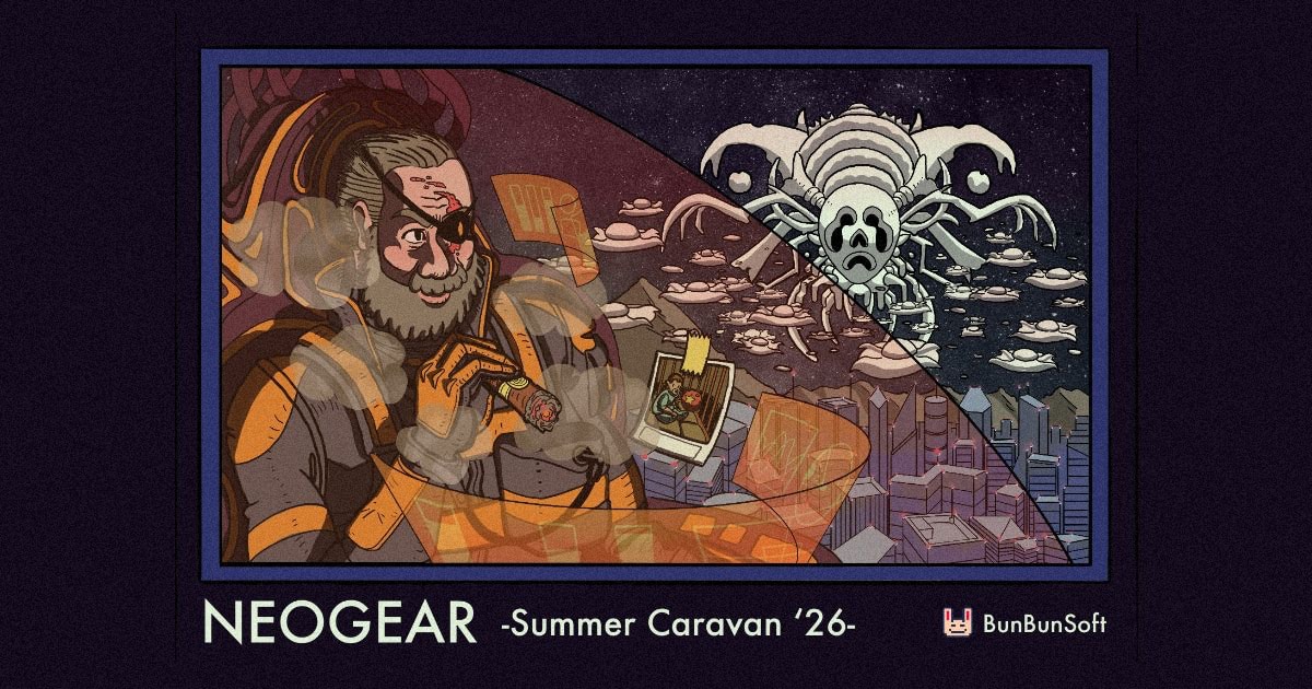 I released a free game: NEOGEAR -Summer Caravan '26-