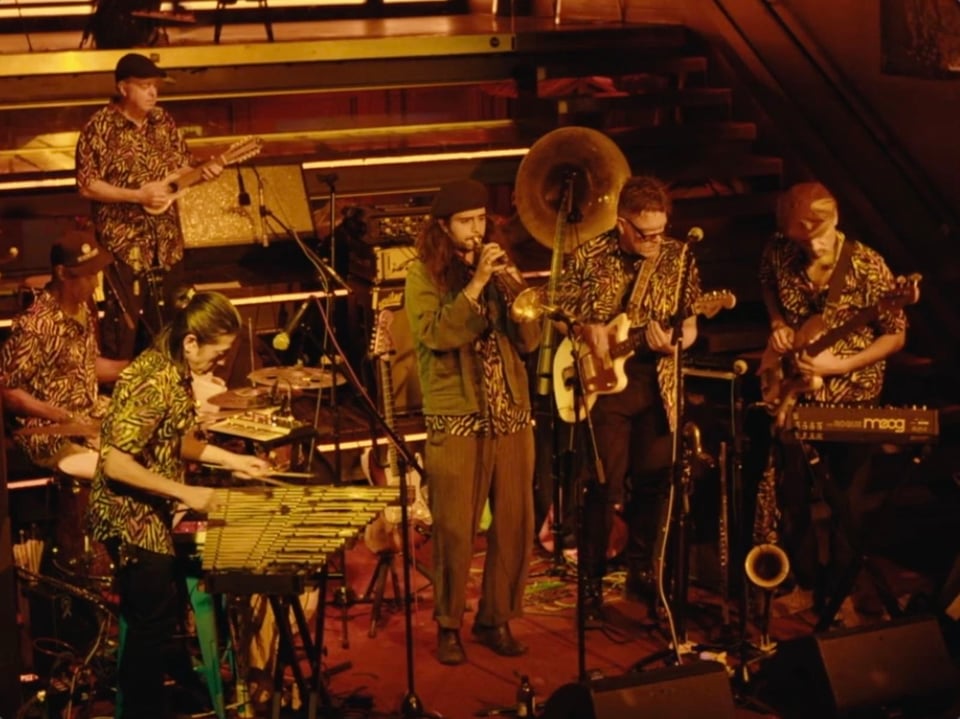 The band N to The Power playing live