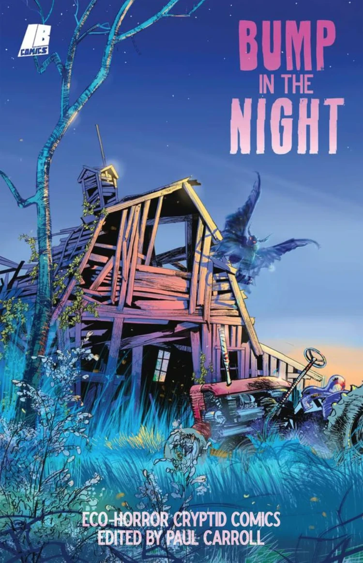 The cover to Limit Break's BUMP IN THE NIGHT anthology.