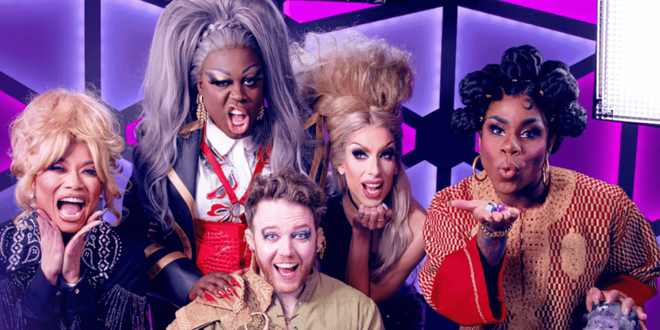 All of the Queens with their Dungeon Master.