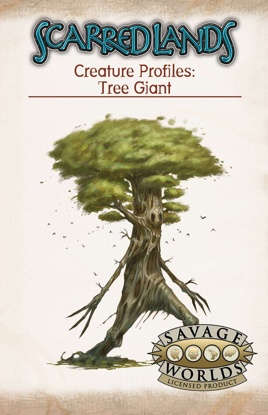The cover of Scarred Lands Creature Profiles: Tree Giant