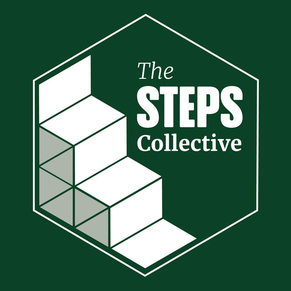 A logo for The Steps Collective