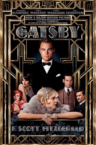 A newer paperback version of the Great Gatsby