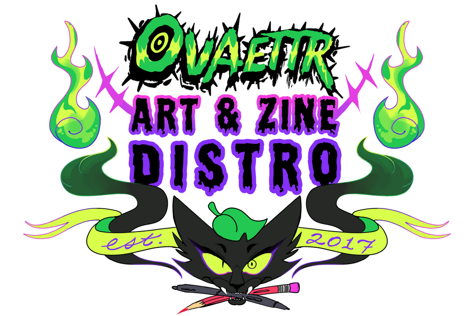 Ovaettr Art & Zine Distro branding graphic