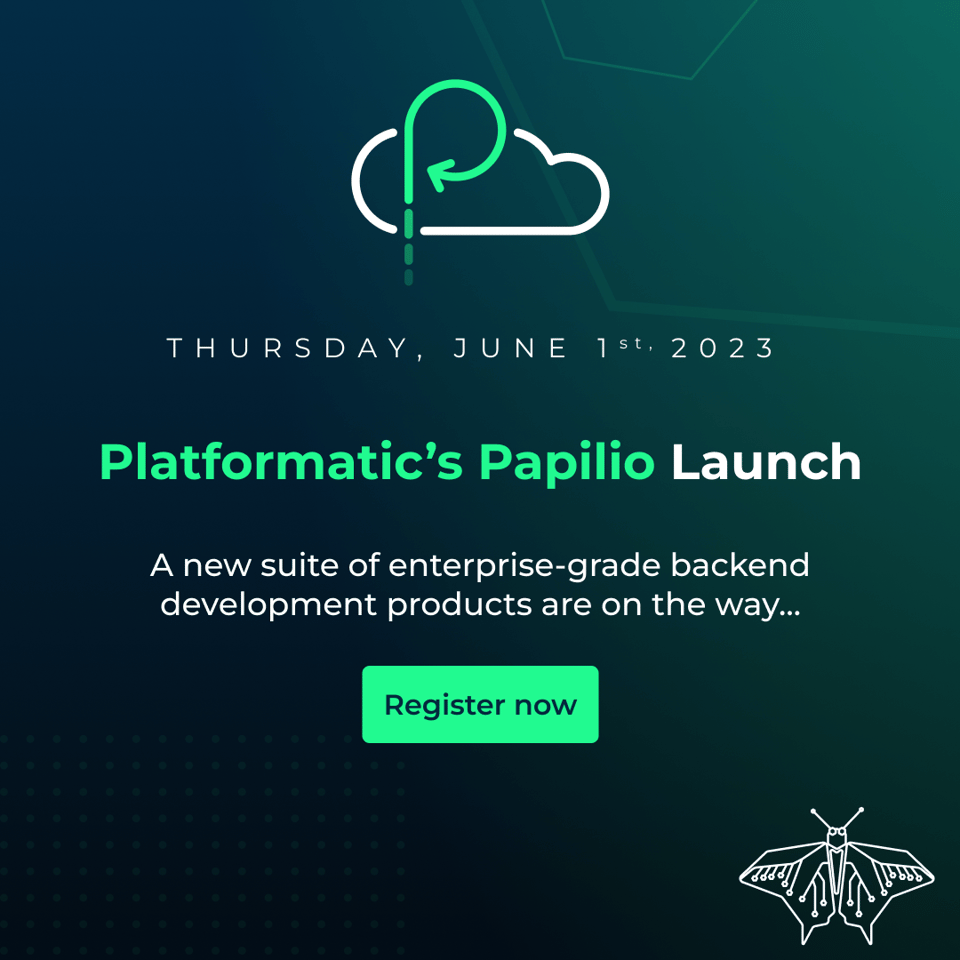 Platformatic Papilio Launch register page