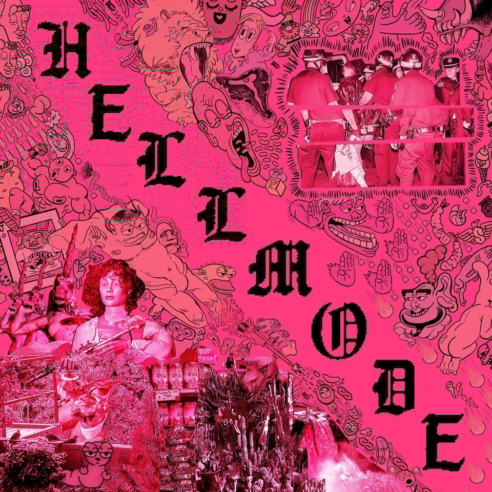 grub altered version of the hellmode by jeff rosenstock album cover