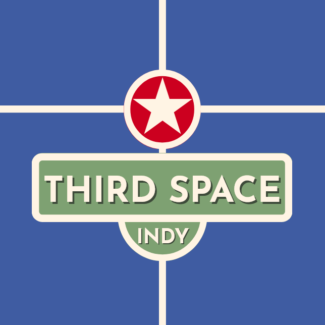 the second to final iteration of the Third Space Indy Logo