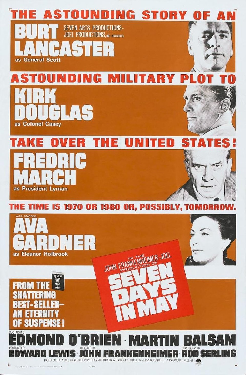 Poster for "Seven Days in May."