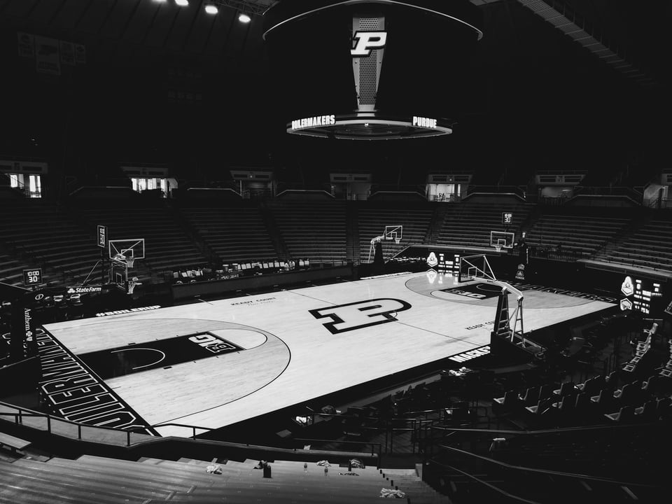 a basketball court