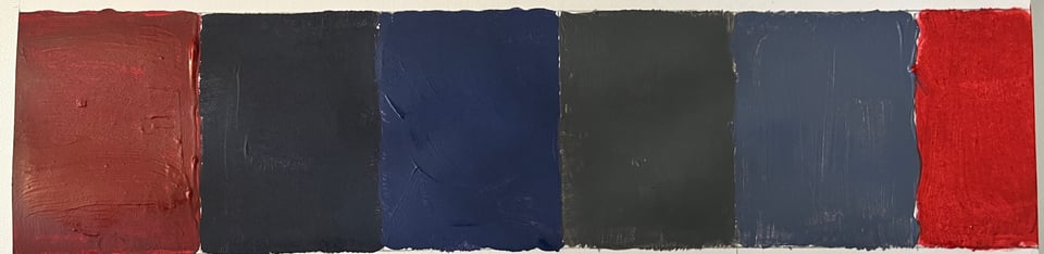 a color pallet created from Disfear's album Everyday Slaughter