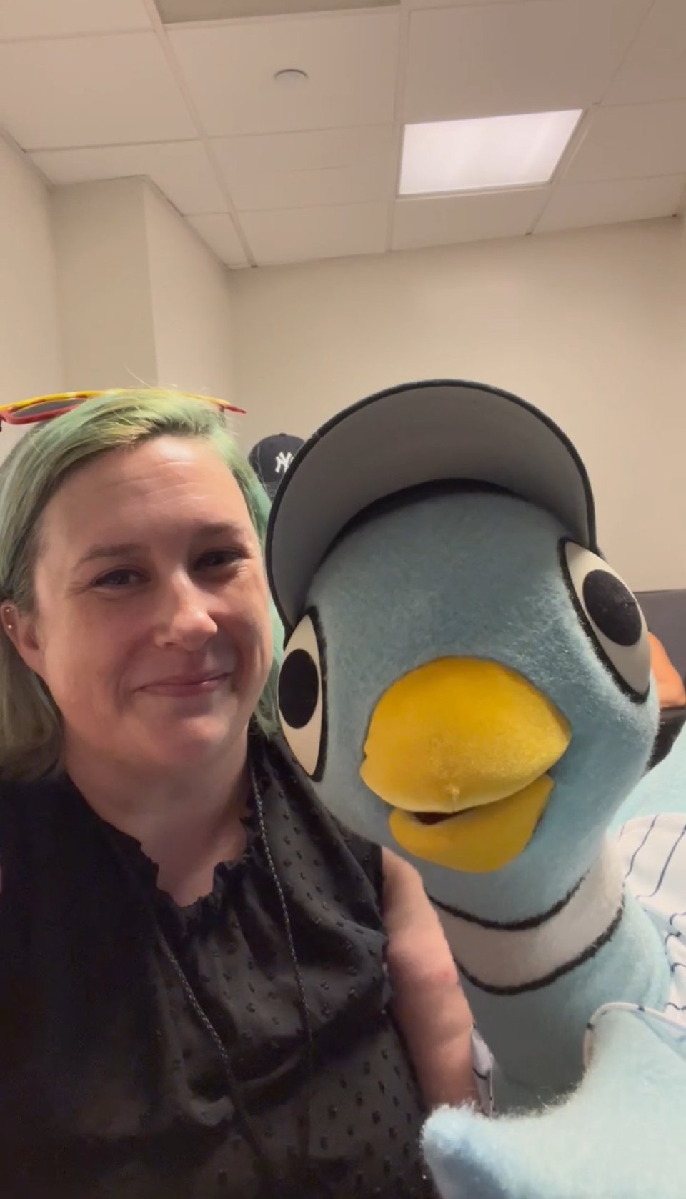 It's ya girl with The Pigeon