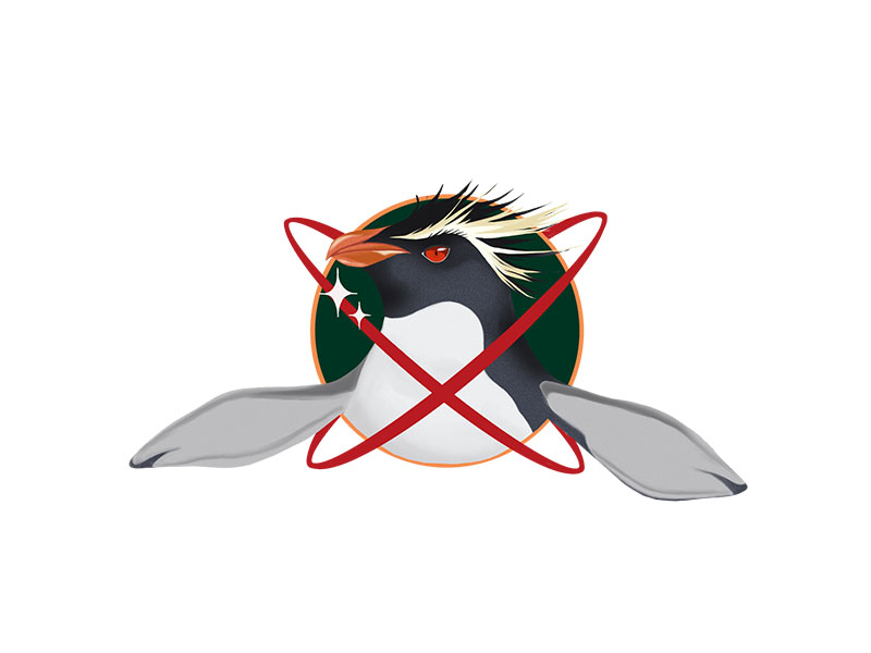 Penguin Pilot Wings Pin