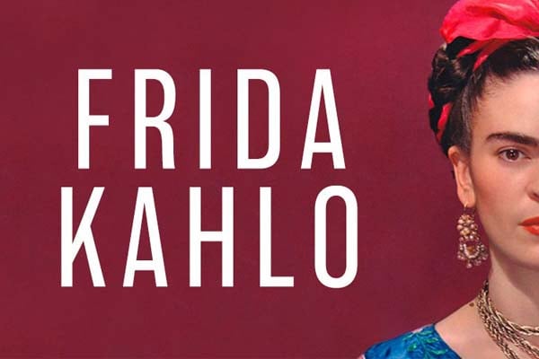 Promotional graphic for the 2020 documentary Frida Kahlo directed by Ali Ray.