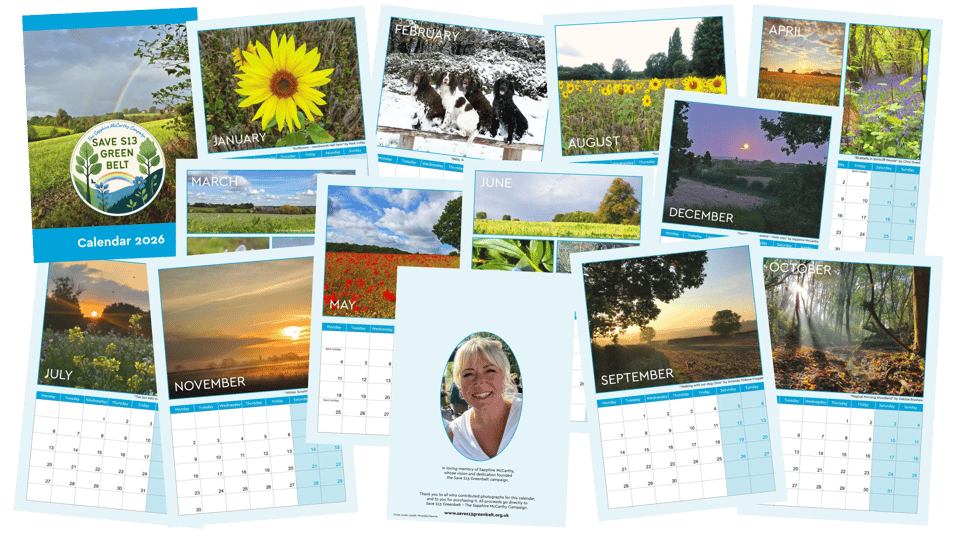 2026 Green belt calendar