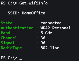 Tool Time - WiFi Info