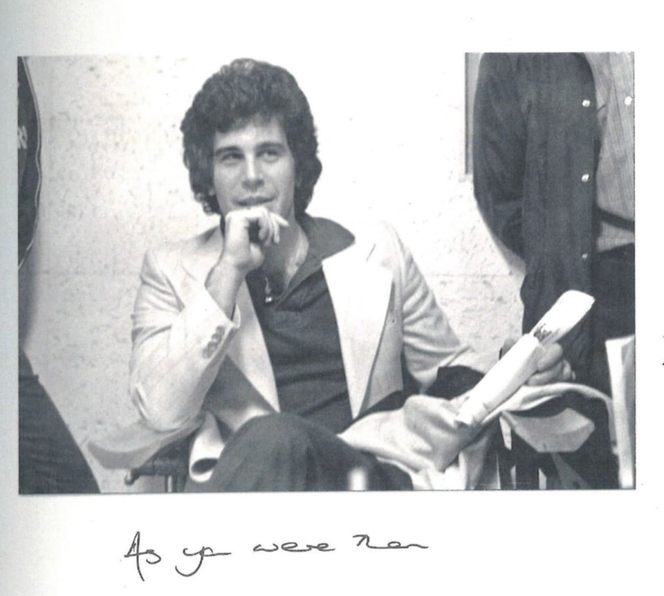 Jeffrey Epstein photo in his birthday book