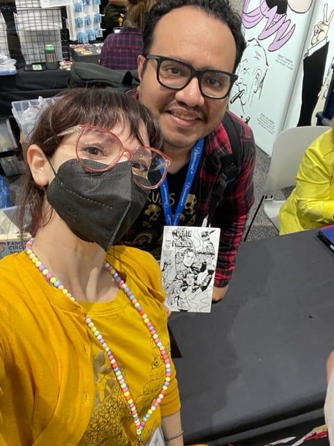 Smart Rachel and Henry at SDCC