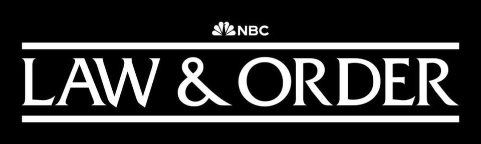 The logo for NBC's "Law & Order"