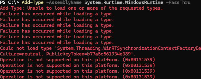 Unsupported .NET assembly
