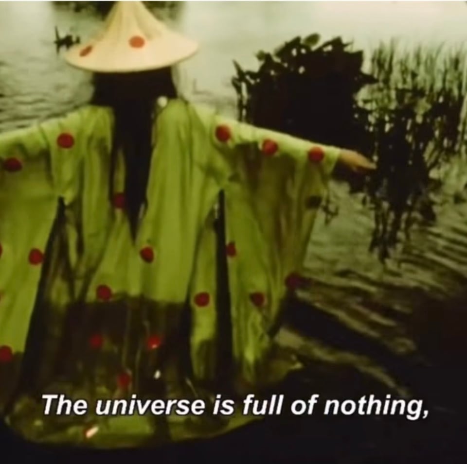 The Universe is Full of Nothing 