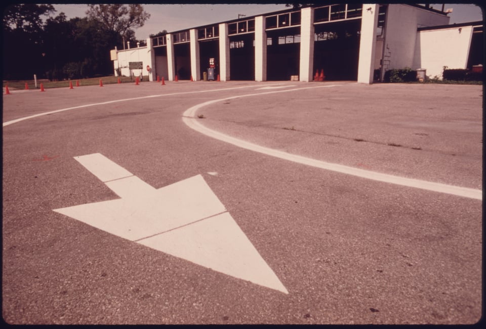 Directions, the arrow points the way