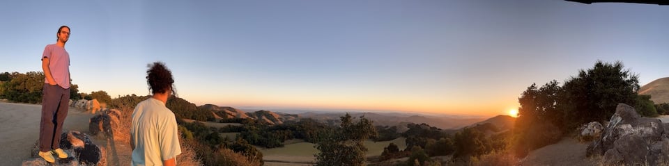 nick bisceglia elie mcafee hahn ruth garbus california tour 2023 golden hour panorama
