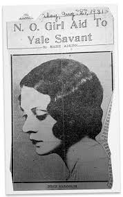 There were so few women in the legal profession in her day that Margolin’s comings and goings in the field could make headlines. This 1931 article in a New Orleans newspaper reported that she had been hired as a research assistant to an esteemed law professor at Yale University